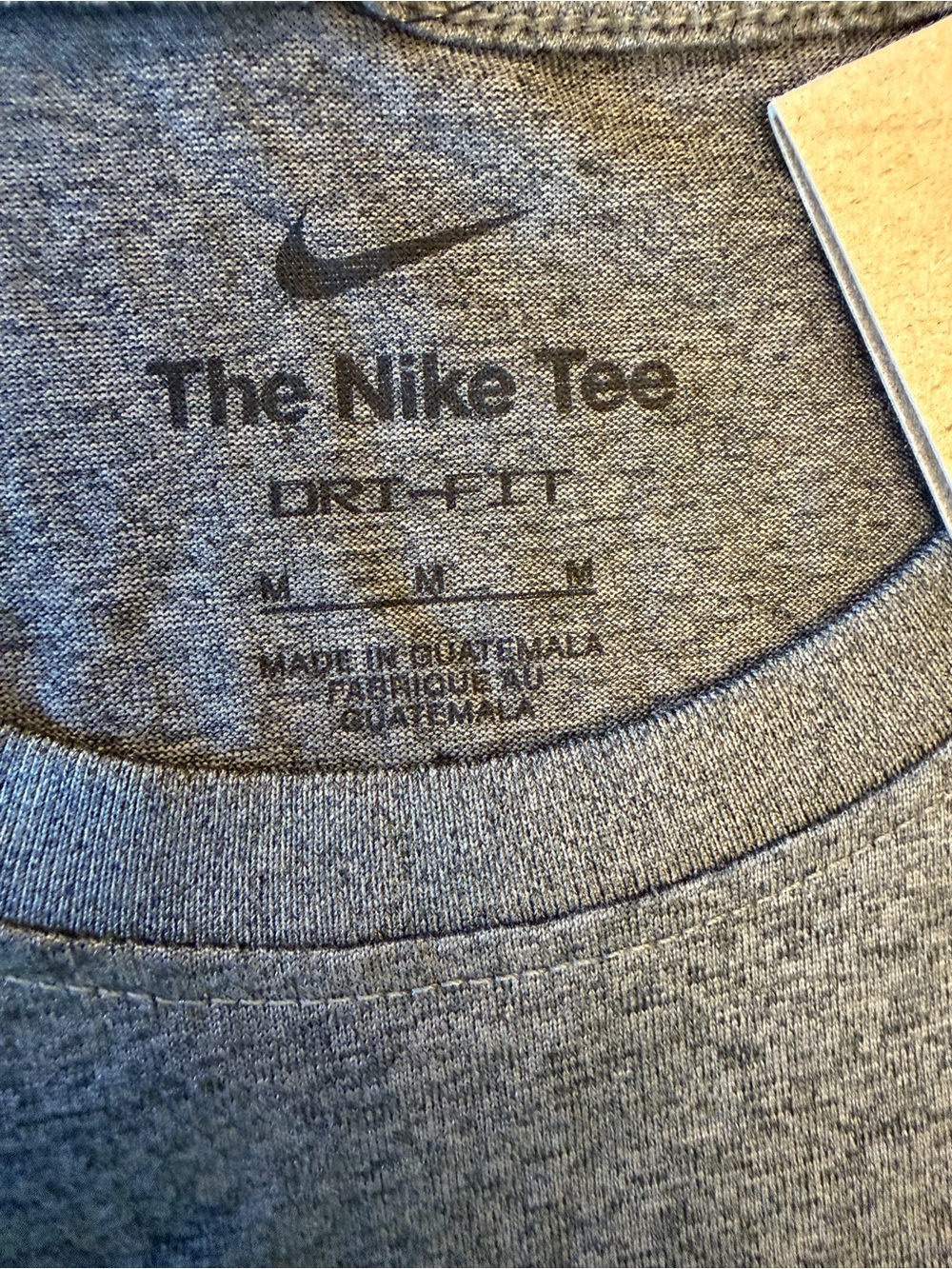 Nike Women's Heather Gray Short Sleeve Shirt